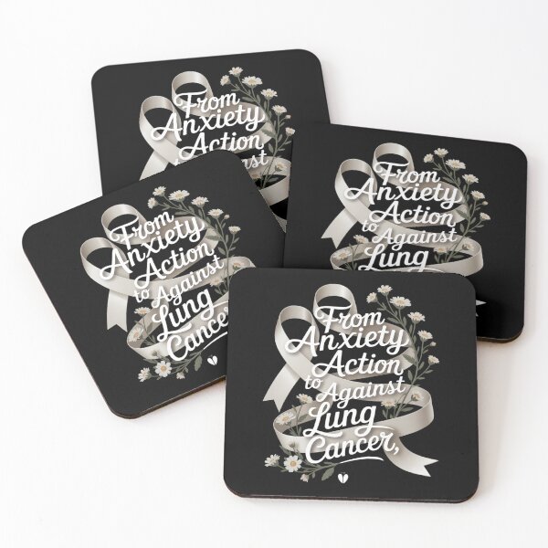 Item preview, From Anxiety to Action Against - Lung cancer awareness designed and sold by tearbytea.