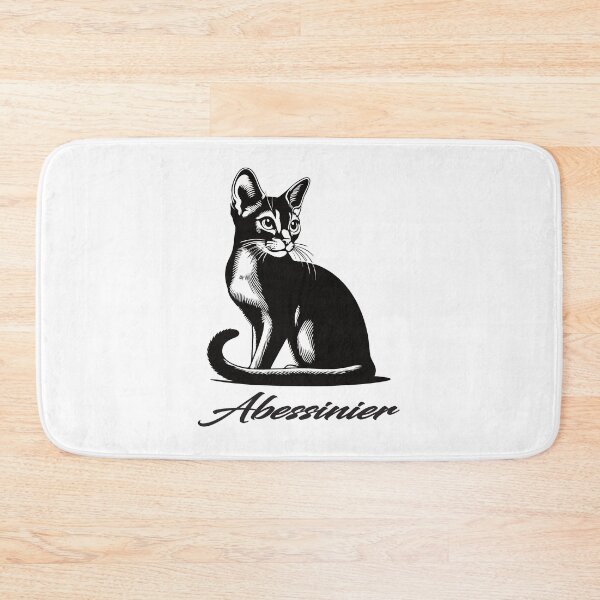 Item preview, Abyssinian Cat Design, Elegant and Characterful designed and sold by RetroMaritalArt.