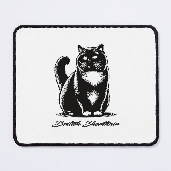 Item preview, British Shorthair – Noble, calm and fluffy designed and sold by RetroMaritalArt.