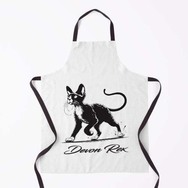 Item preview, Devon Rex – Charming, playful and unique designed and sold by RetroMaritalArt.