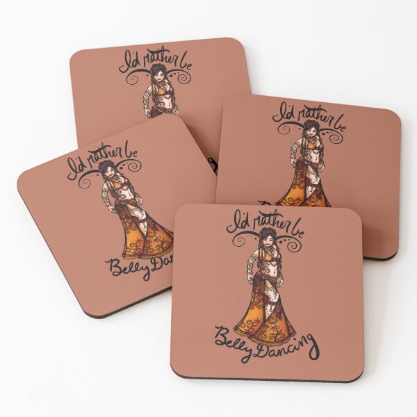 Item preview, I'd rather be belly dancing  designed and sold by FrictionMaxxing.