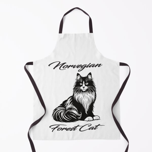 Item preview, Norwegian Forest Cat, wild, strong and beautiful designed and sold by RetroMaritalArt.