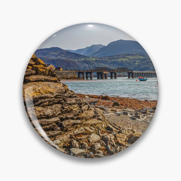 Item preview, Barmouth Beach And Railway designed and sold by Paul Thompson Photography.