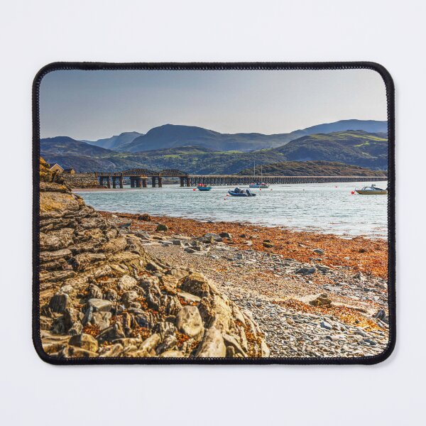 Item preview, Barmouth Beach And Railway designed and sold by Paul Thompson Photography.
