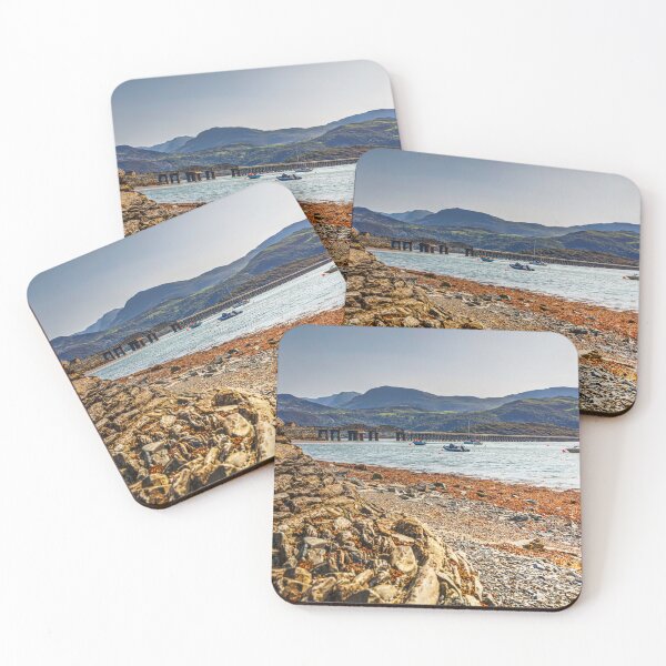 Item preview, Barmouth Beach And Railway designed and sold by Paul Thompson Photography.
