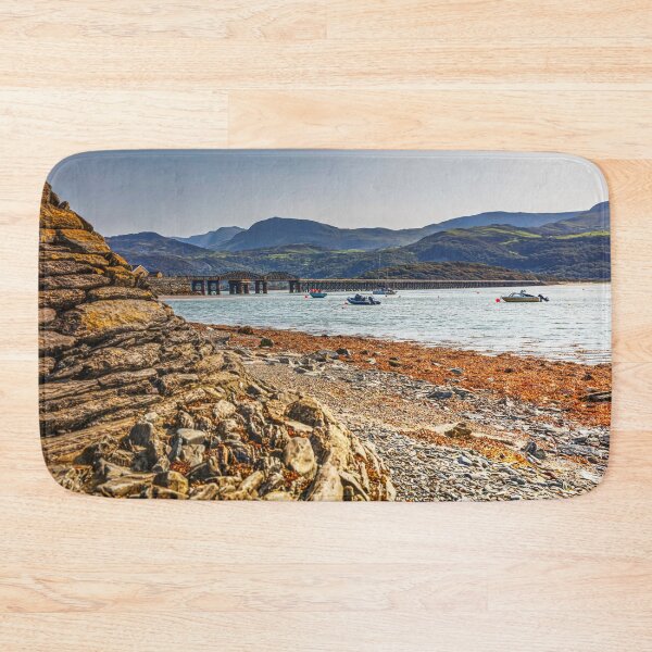 Item preview, Barmouth Beach And Railway designed and sold by Paul Thompson Photography.