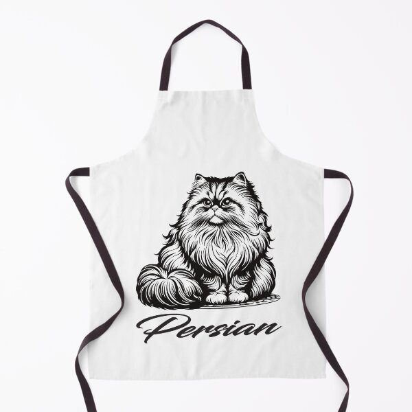 Artikelvorschau, Perser Katze Design, Edel, flauschig und königlich entworfen und verkauft von RetroMaritalArt.