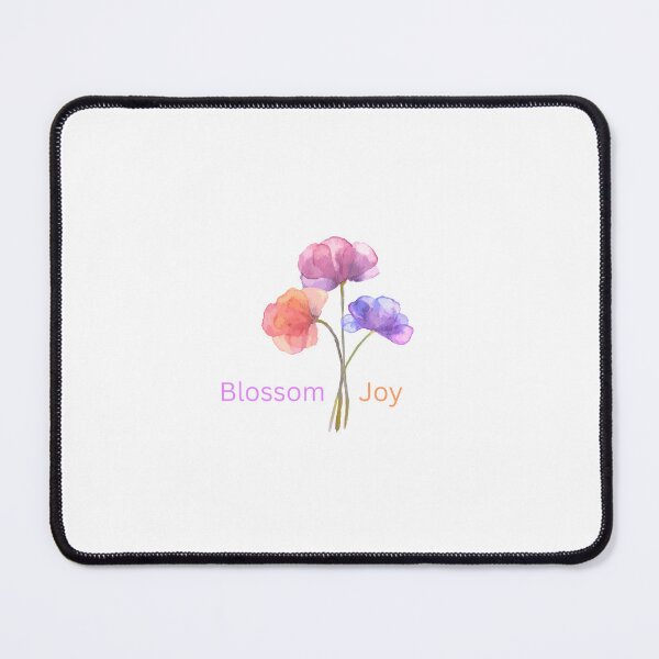 Item preview, Blossom Joy – Watercolor Minimal Floral Quote Design designed and sold by nav2107.