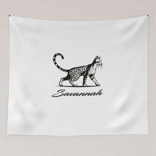 Item preview, Savannah Cat Design – Wild and fascinating designed and sold by RetroMaritalArt.