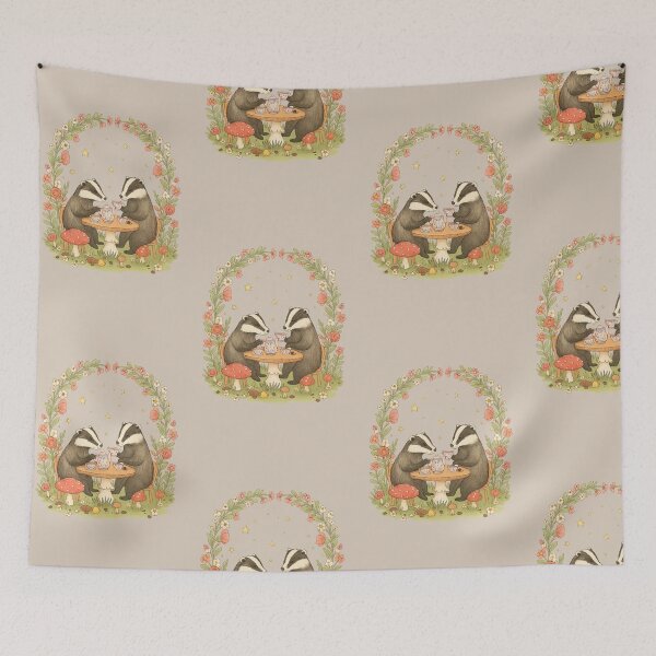 Item preview, Cottagecore Tea Party designed and sold by Uglyandcute.