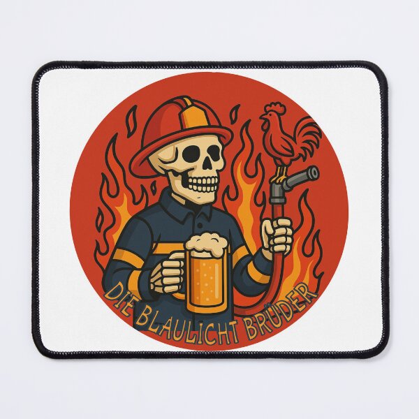 Item preview, Beer and Flames - The Blue Light Brothers designed and sold by DieBlaulichtBrüder.