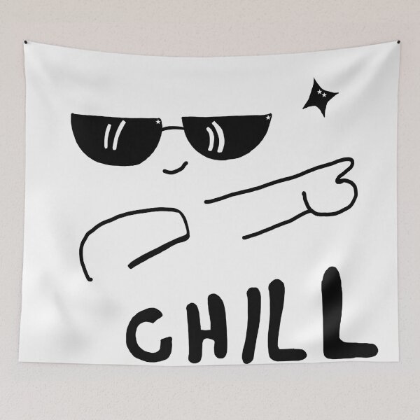 Item preview, Cool chill cartoon vibes designed and sold by Janevivictoria.