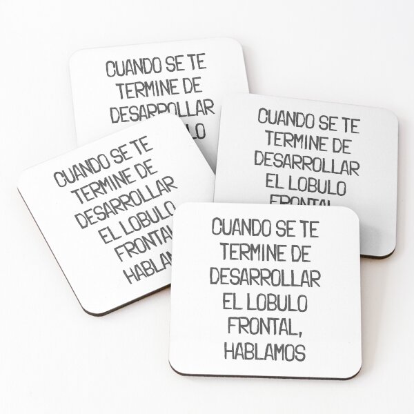 Item preview, Cuando Se Te Termine de Desarrollar el Lóbulo Frontal | Frase Sarcástica designed and sold by Vector Wonders.