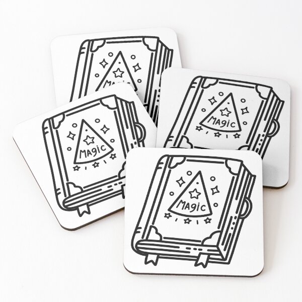 Item preview, Magic spell book doodle designed and sold by BibbleBambie.