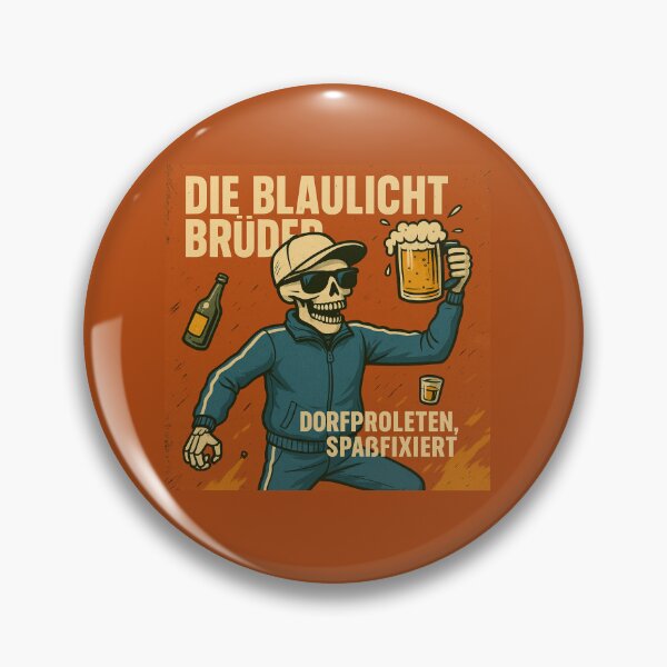 Item preview, Village proletarians, fun-obsessed - The Blue Light Brothers designed and sold by DieBlaulichtBrüder.