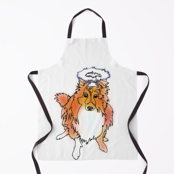 Item preview, Josh the Sheltie Wearing an Angel Halo – animalzinhats designed and sold by Ashley’sAnimalz.