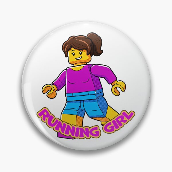 Item preview, "Running Girl" designed and sold by Tecno-Art-Land.