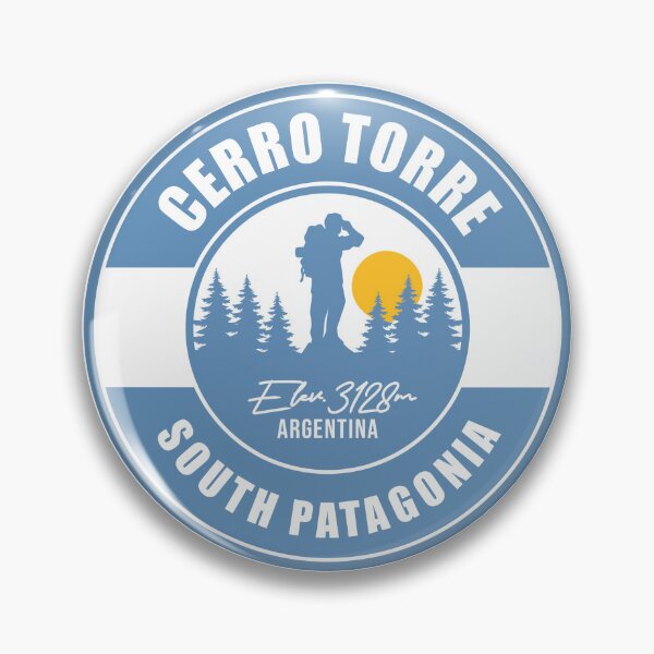 Item preview, Cerro Torre Argentina Mountain Hiking Trekking designed and sold by TravelsOfJamie.