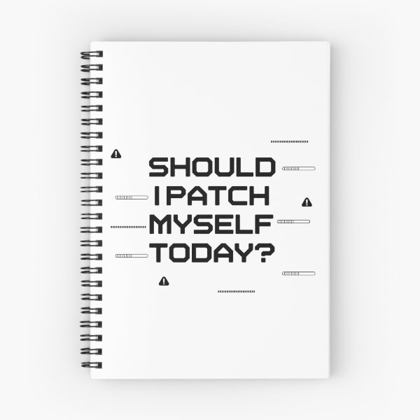 Item preview, "Should I Watch Myself Today?" - Minimalist Self-Awareness & AI Quote designed and sold by Colorful-Garden.