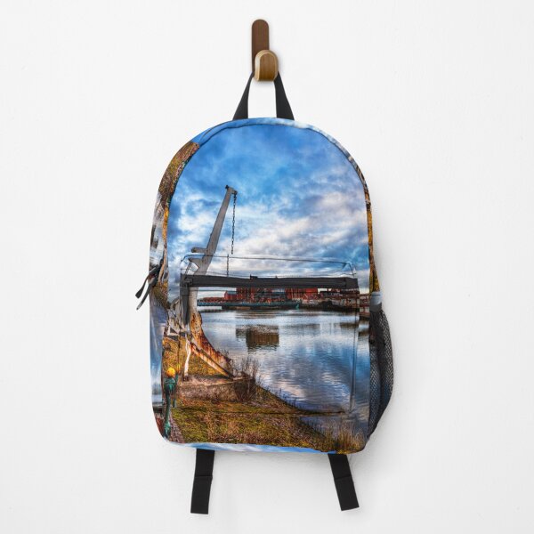 Item preview, Victoria Flour Mill And River Freshney, Grimsby, Lincolnshire, England designed and sold by Paul Thompson Photography.