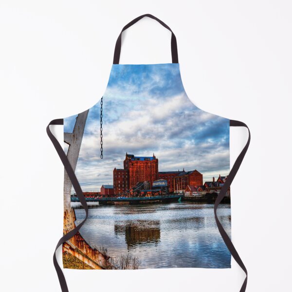 Item preview, Victoria Flour Mill And River Freshney, Grimsby, Lincolnshire, England designed and sold by Paul Thompson Photography.