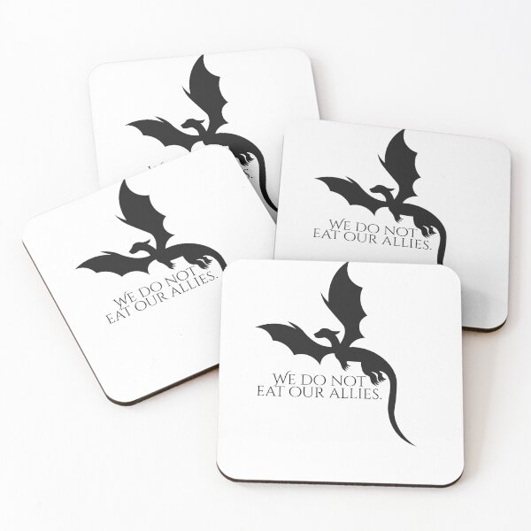Item preview, We Do Not Eat Our Allies designed and sold by BookishBurns .