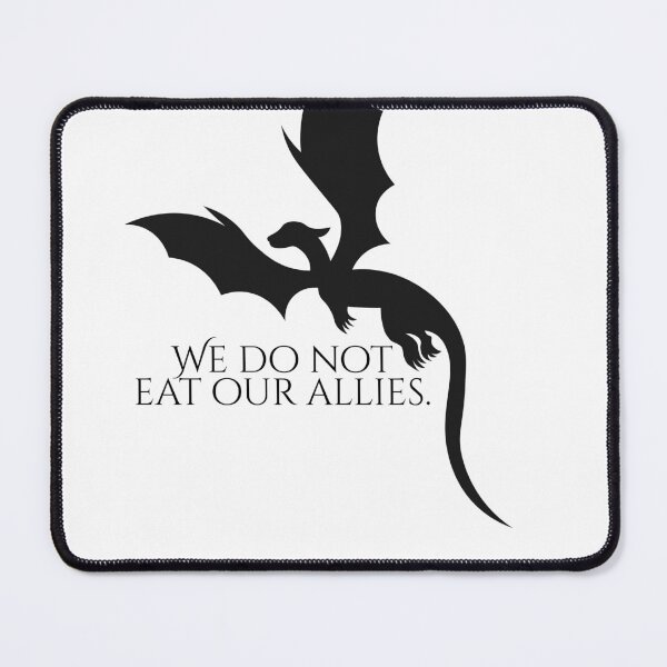 Item preview, We Do Not Eat Our Allies designed and sold by BookishBurns .
