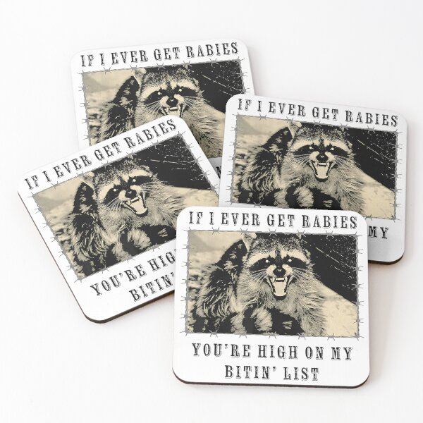 Item preview, If I Ever Get Rabies, You're HIGH ON My BITIN' List T-Shirt designed and sold by DuneHaicna.