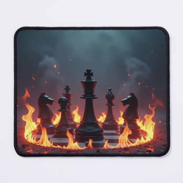 Item preview, Fire Chess Artwork designed and sold by Planetporridge.