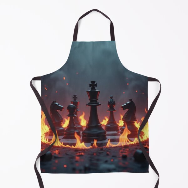 Item preview, Fire Chess Artwork designed and sold by Planetporridge.