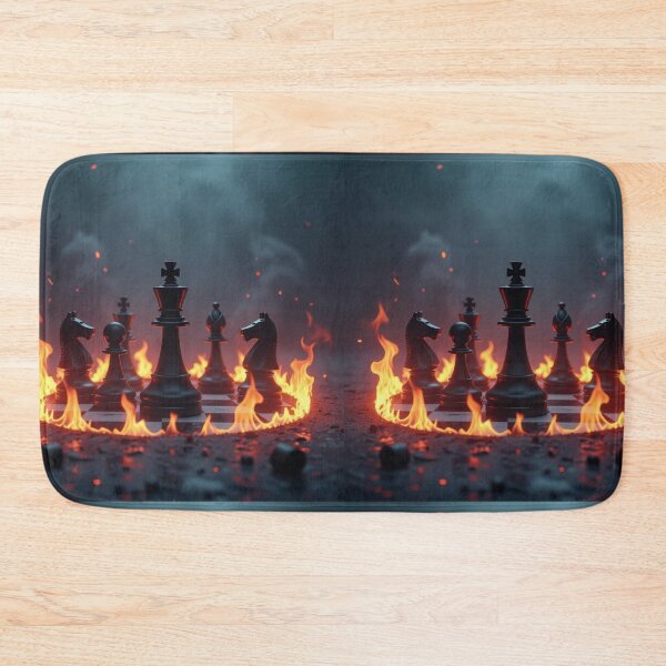Item preview, Fire Chess Artwork designed and sold by Planetporridge.