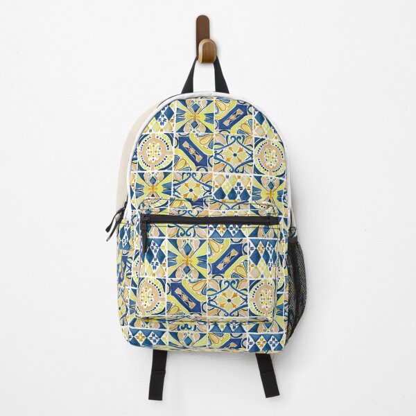 Item preview, Italian Villa Tiles - Yellow and Blue designed and sold by Tangerine-Tane.