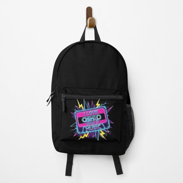 Item preview, I Love 80's Music – Bright Retro Vibes designed and sold by BK-Fishing.