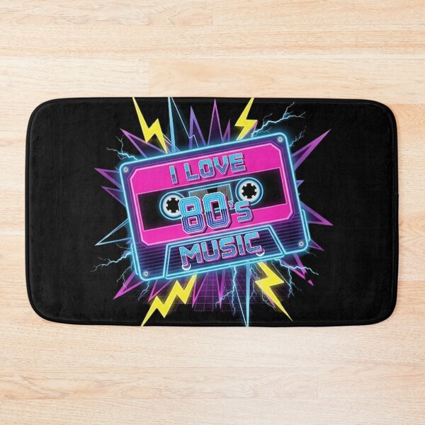 Item preview, I Love 80's Music – Bright Retro Vibes designed and sold by BK-Fishing.