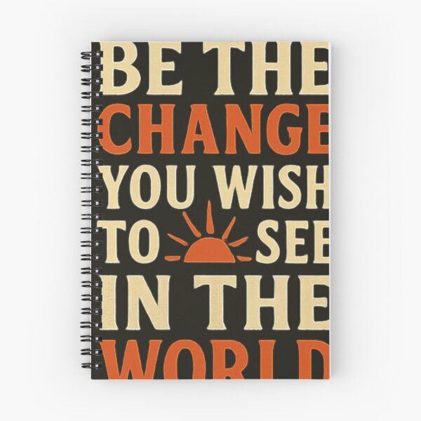 Item preview, Be the change you wish to see in the world designed and sold by QCena.