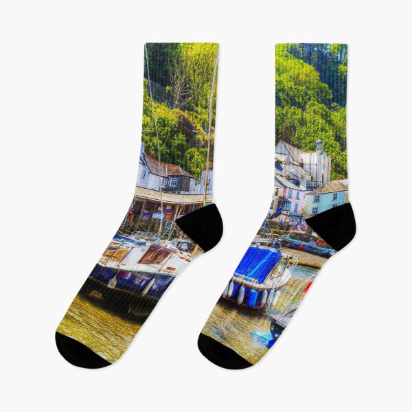 Item preview, Polperro Harbour And Village Life, Cornwall, England designed and sold by Paul Thompson Photography.