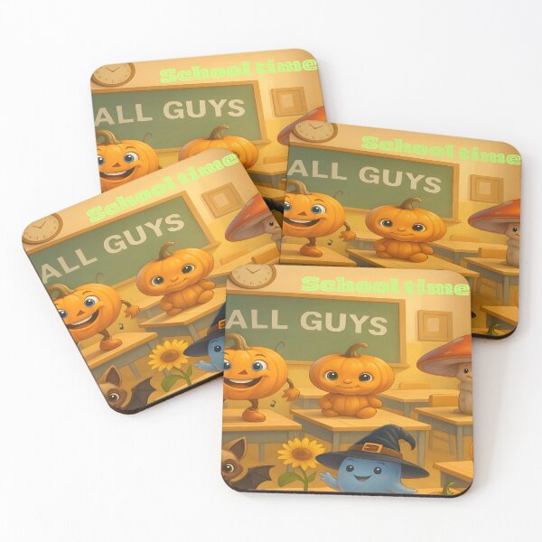 Item preview, Fall Guys Back to School – Cute Halloween Classroom Fun designed and sold by Jambalaya7.