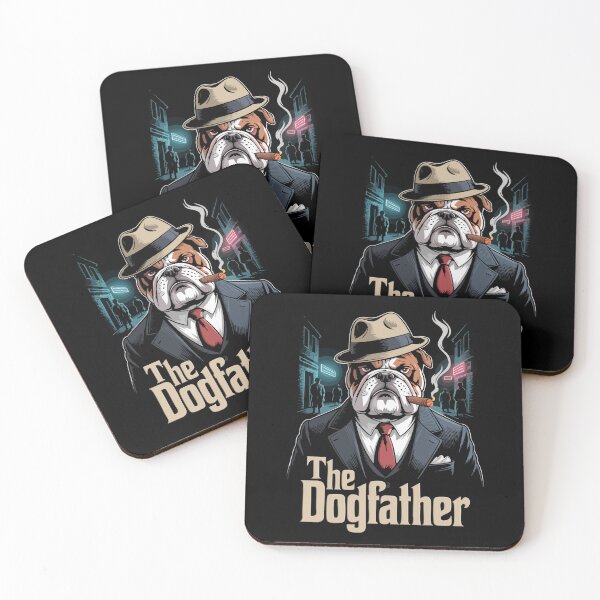 Item preview, The Dogfather Bulldog designed and sold by 89BLACK.