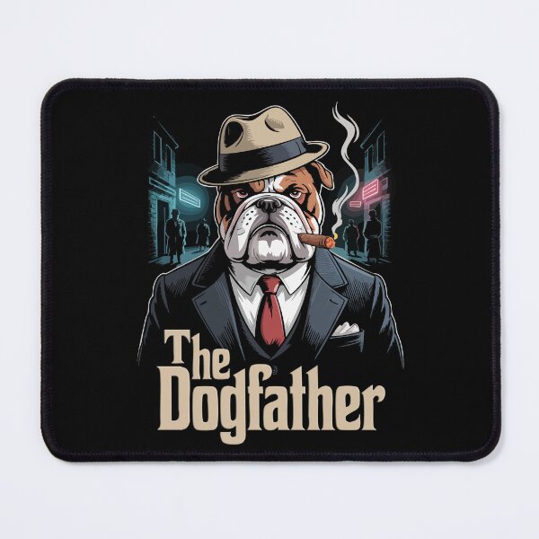 Item preview, The Dogfather Bulldog designed and sold by 89BLACK.