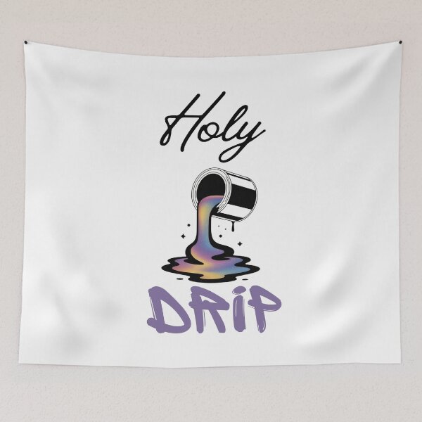 Item preview, Holy Drip – Anointed and Overflowing Tshirt designed and sold by OrtegaGrace.