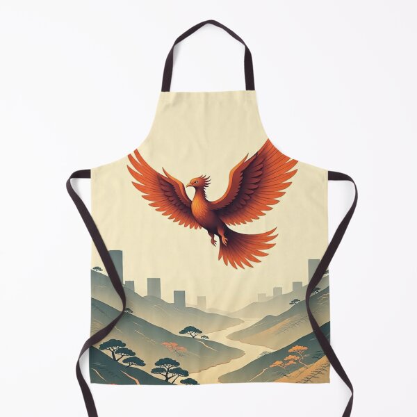 Item preview, Wings of Fire: Stunning Phoenix Ukiyo-e Odyssey designed and sold by Vandy Fullam.