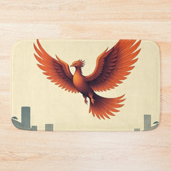 Item preview, Wings of Fire: Stunning Phoenix Ukiyo-e Odyssey designed and sold by Vandy Fullam.