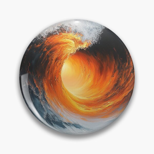Item preview, Ocean Firestorm in Surreal Vortex designed and sold by AITuneSphere.