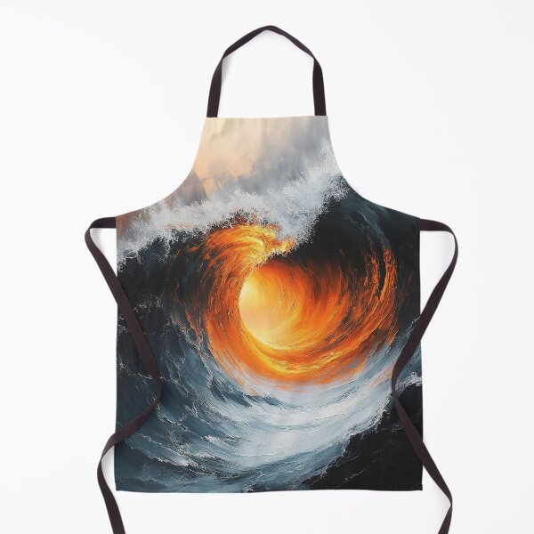 Item preview, Ocean Firestorm in Surreal Vortex designed and sold by AITuneSphere.