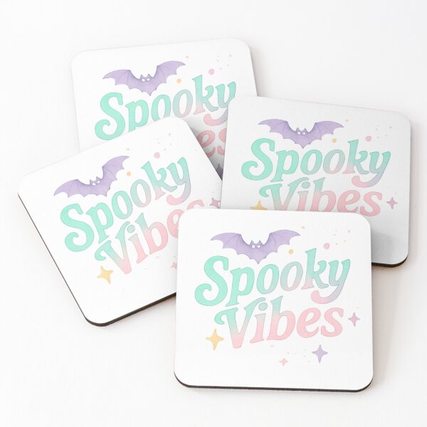 Item preview, Spooky Vibes – Pastel Bats Sweet and Spooky Halloween Aesthetic Design designed and sold by baggycatsworld.