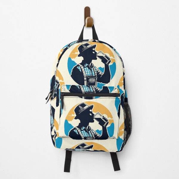 Item preview, Silhouette of Oktoberfest Beer Drinking Man designed and sold by Ghost on Toast.