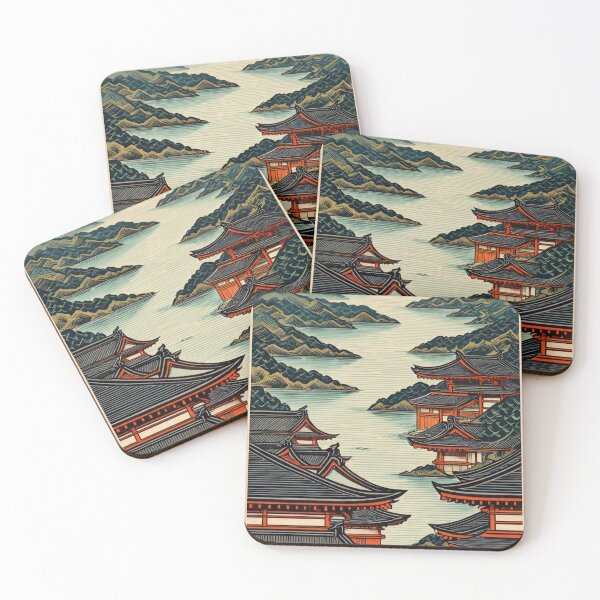 Item preview, Story in Bloom: Serene Ukiyo-e River View designed and sold by Vandy Fullam.