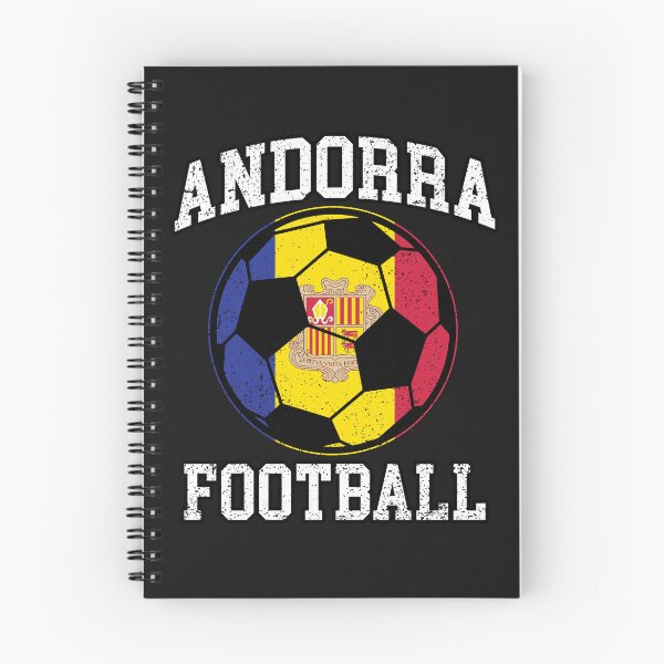 Item preview, SOCCER BALL - ANDORRA | Soccer Fans and Teams for Men and Women t-shirt designed and sold by wallsandpatts.