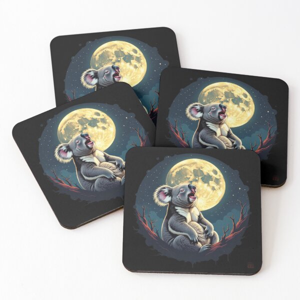 Item preview, Koala Howling Artwork designed and sold by Planetporridge.