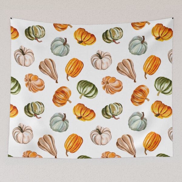 Item preview, Seamless pattern with pumpkins, no background designed and sold by Nastasiakhmnk.